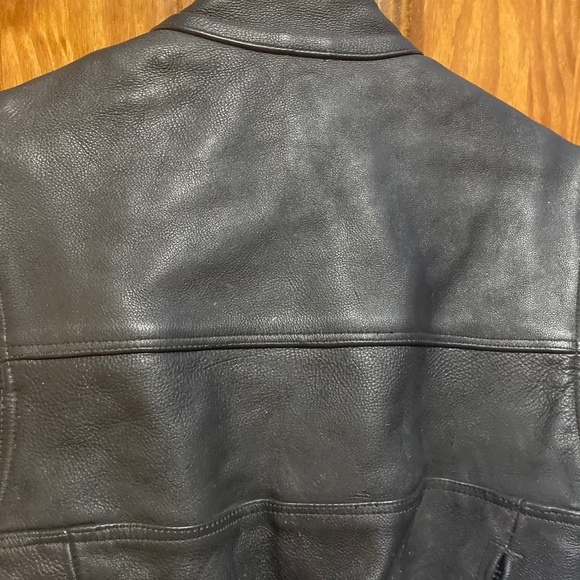 Women’s Vintage Leather Riding Jacket - Picture 8 of 12